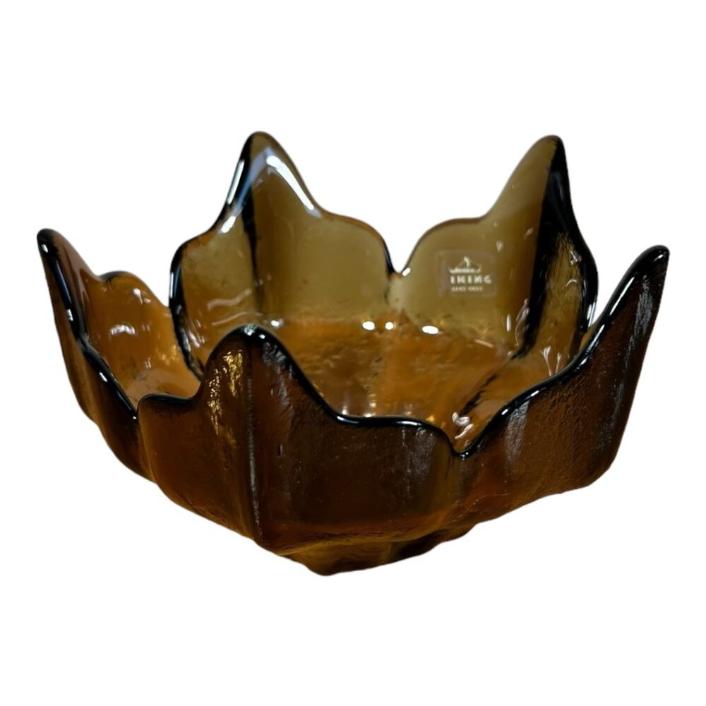 Viking‎ Glass Stretched Glass Bowl